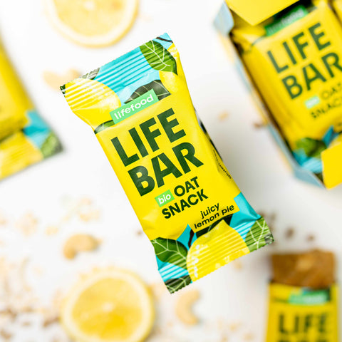 Lifebar Oat Snack citronový BIO