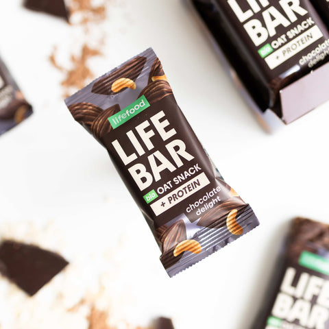 Lifebar Oat Snack Protein čokoládový BIO