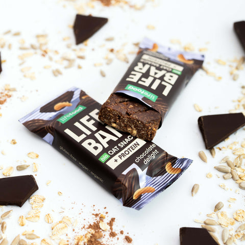 Lifebar Oat Snack Protein čokoládový BIO