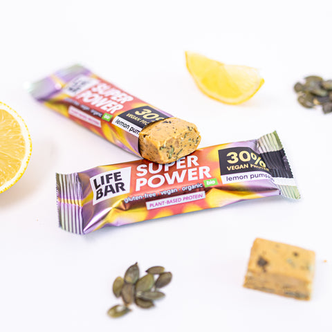 Lifebar Super Power tyčinka citronová BIO