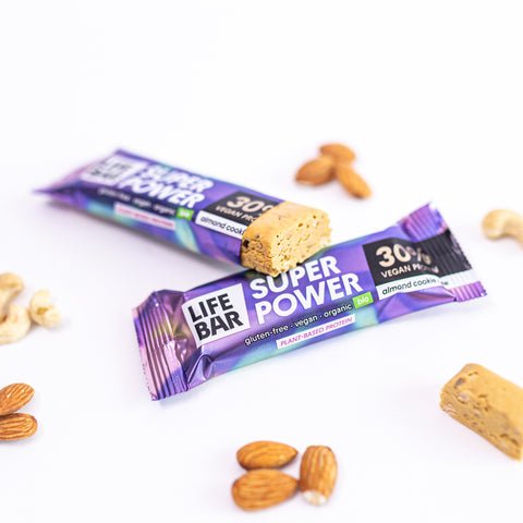 Lifebar Super Power tyčinka mandlová BIO