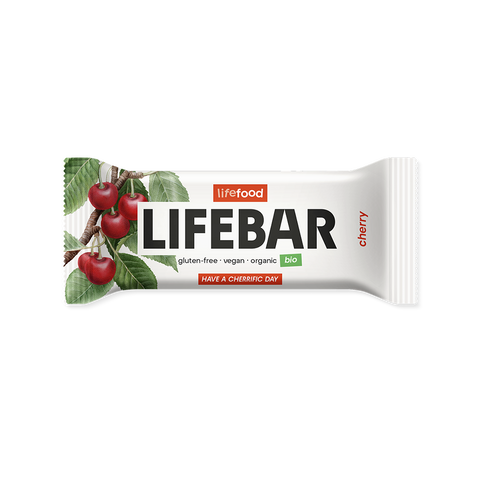 Lifebar tyčinka třešňová RAW BIO