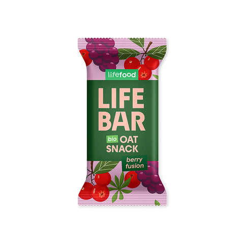 Lifebar Oat Snack ovocný BIO