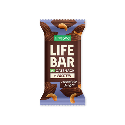 Lifebar Oat Snack Protein čokoládový BIO