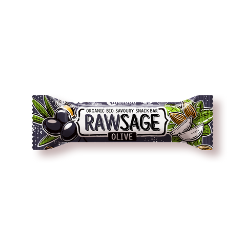 Rawsage slaná tyčinka olivová RAW BIO