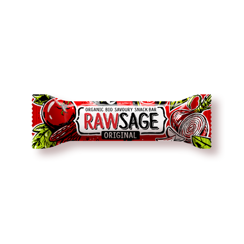 Rawsage slaná tyčinka se sušenými rajčaty RAW BIO