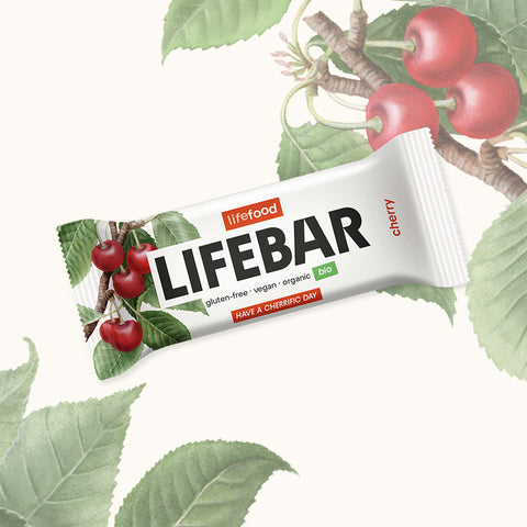 Lifebar tyčinka třešňová RAW BIO