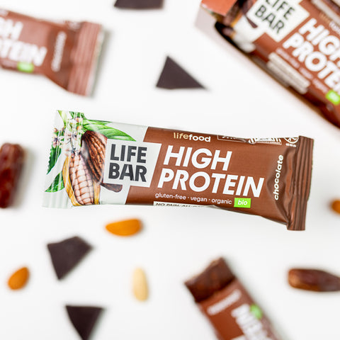Lifebar Protein tyčinka čokoládová BIO
