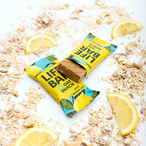 Lifebar Oat Snack citronový BIO