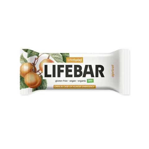 Lifebar tyčinka meruňková RAW BIO