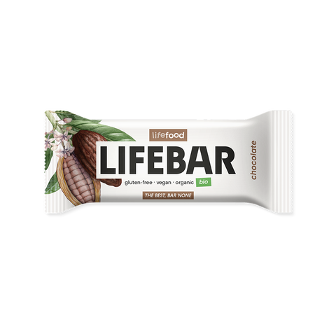 Lifebar tyčinka čokoládová RAW BIO