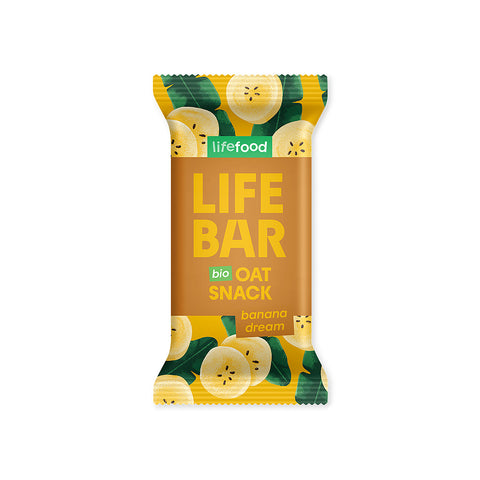 Lifebar Oat Snack banánový BIO